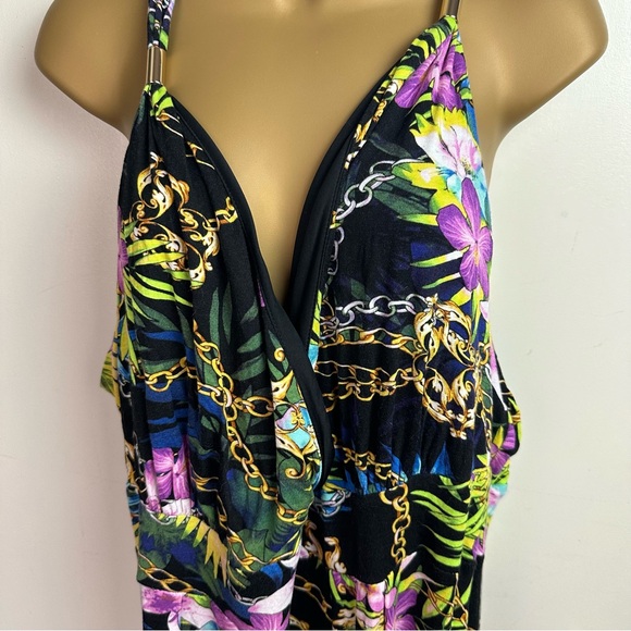 Jennifer Lopez Multicolored Floral Updated IntoThe Wild Y2KInspired Dress NWT 3X - Picture 11 of 17
